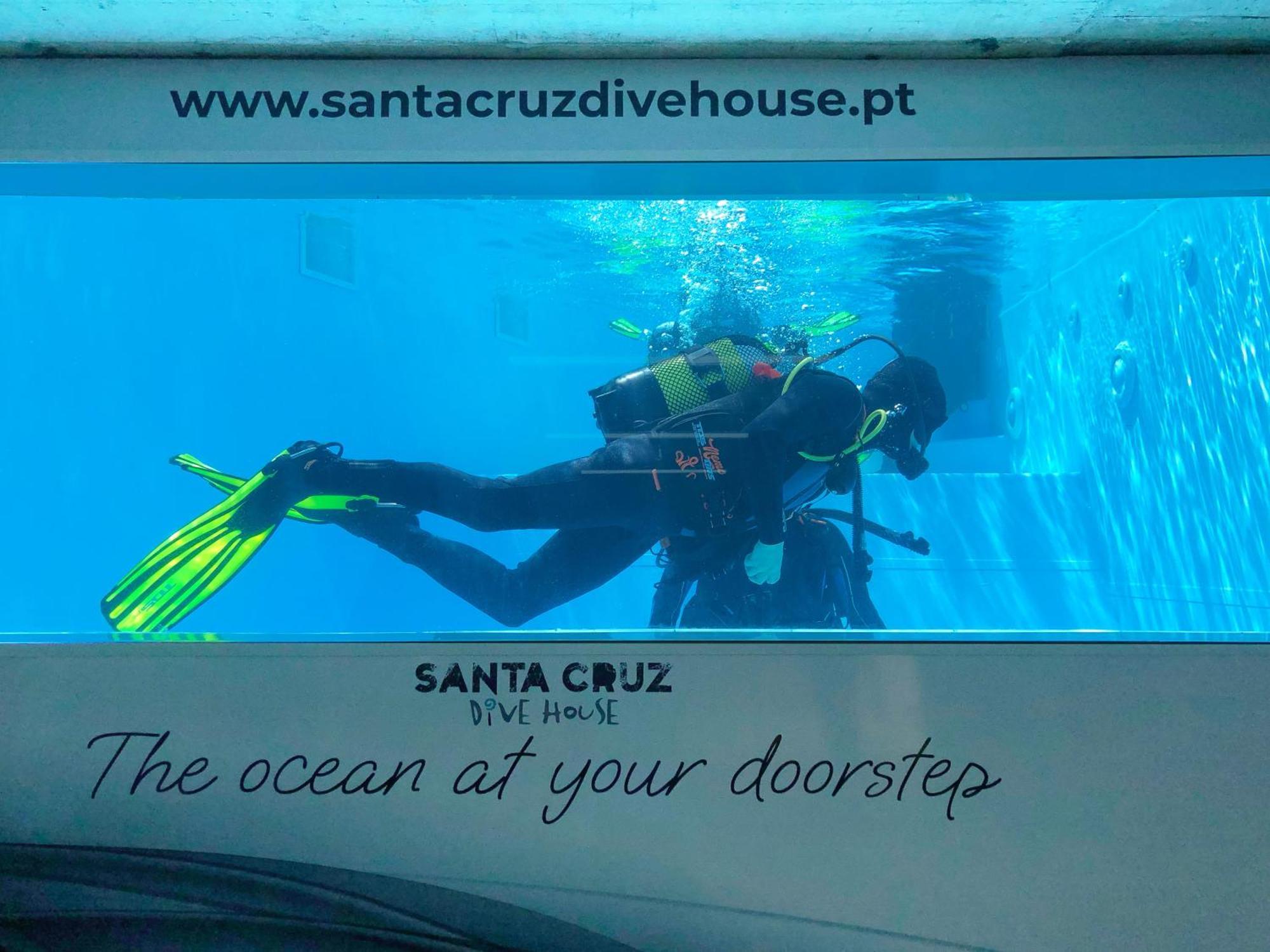 Santa Cruz Dive House Padi Dive Resort Silveira  Eksteriør bilde